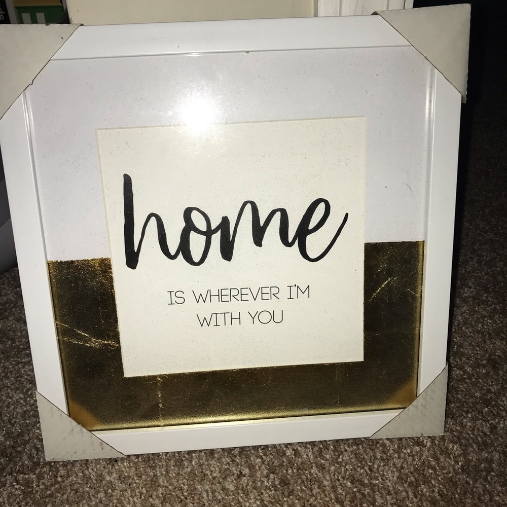 Home Framed Sign